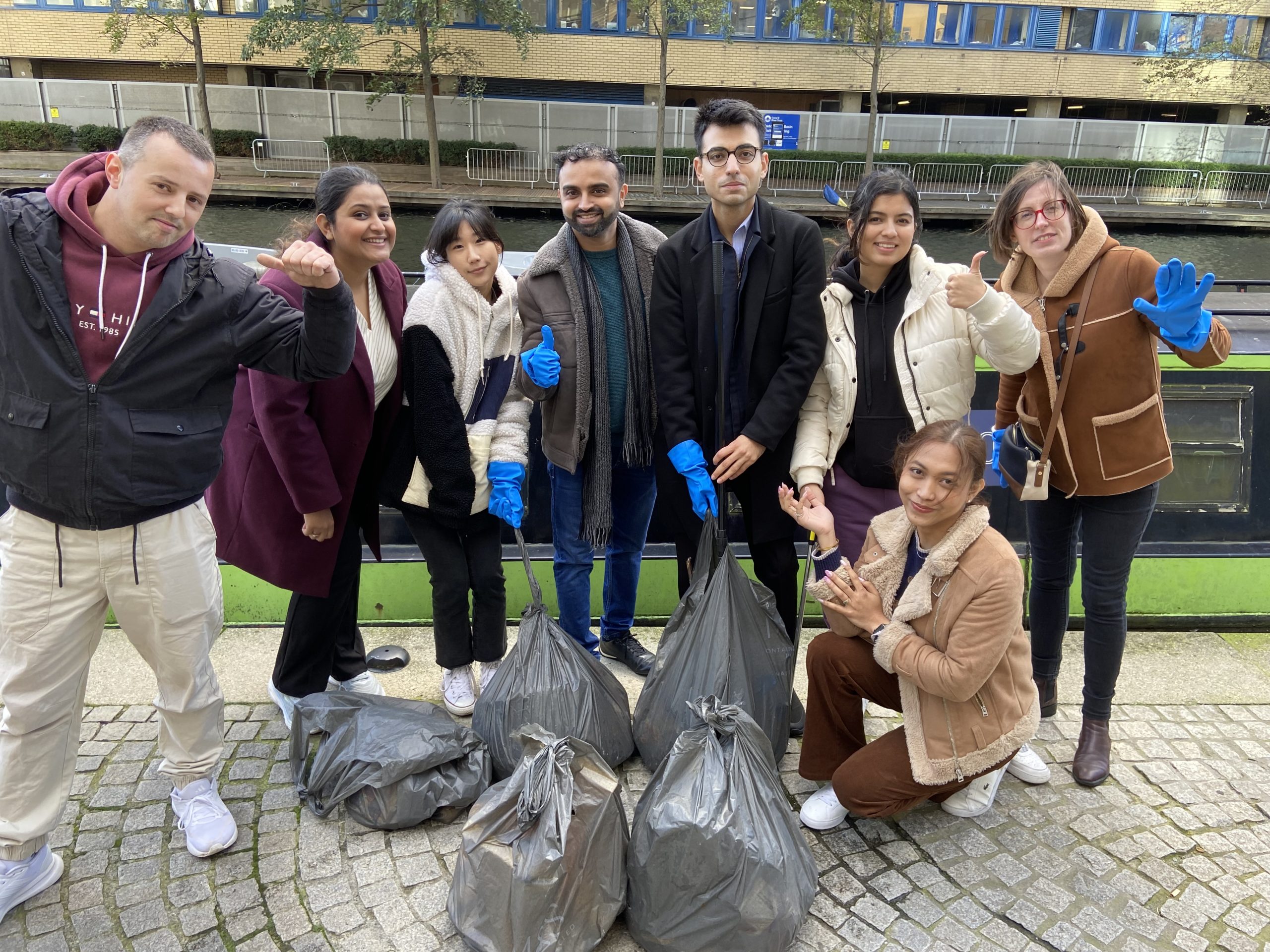 London Marriott Hotel Park Lane sets sail for sustainability with canal clean-up