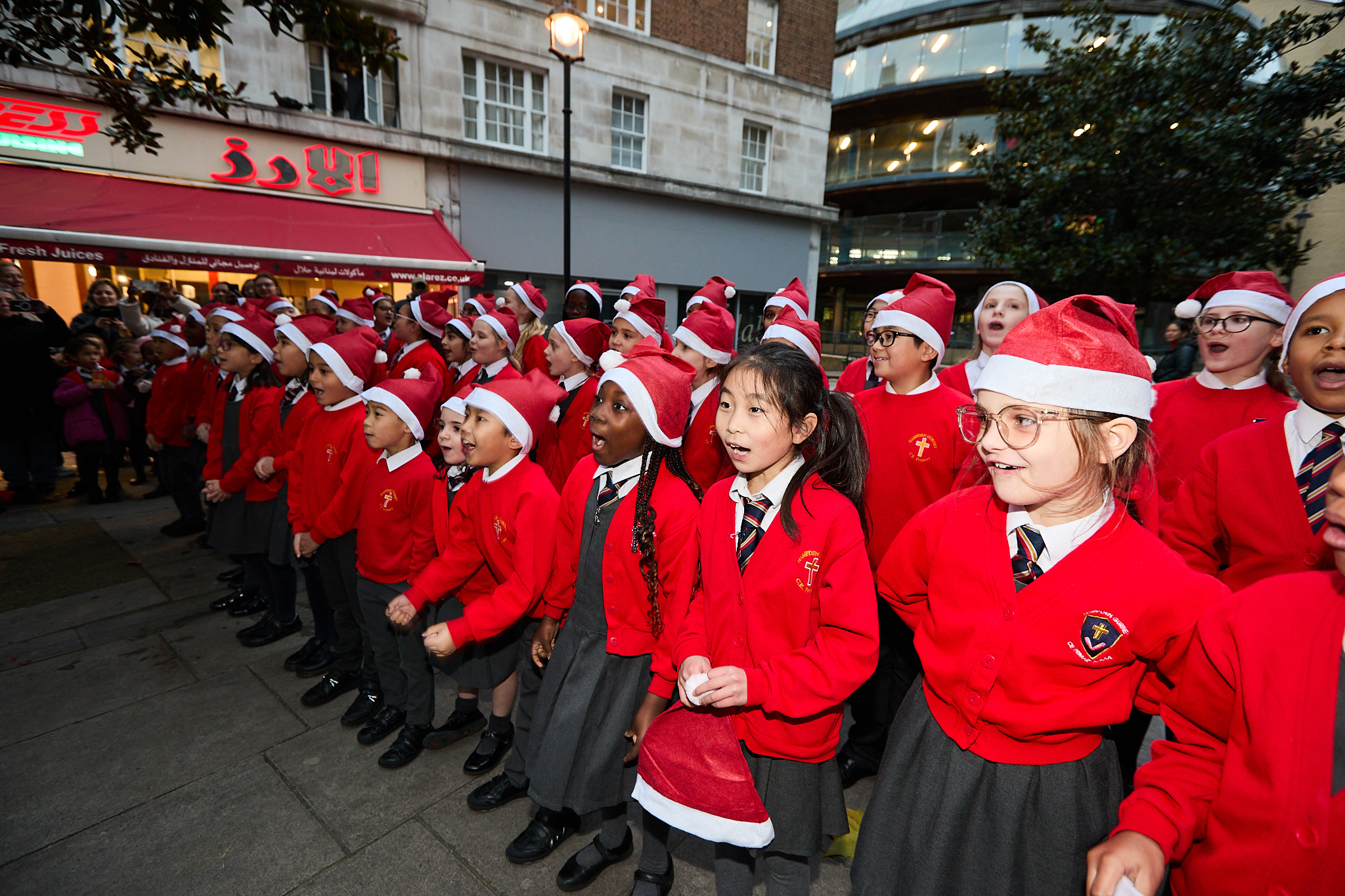 Edgware Road Christmas Lights Switch On 2024