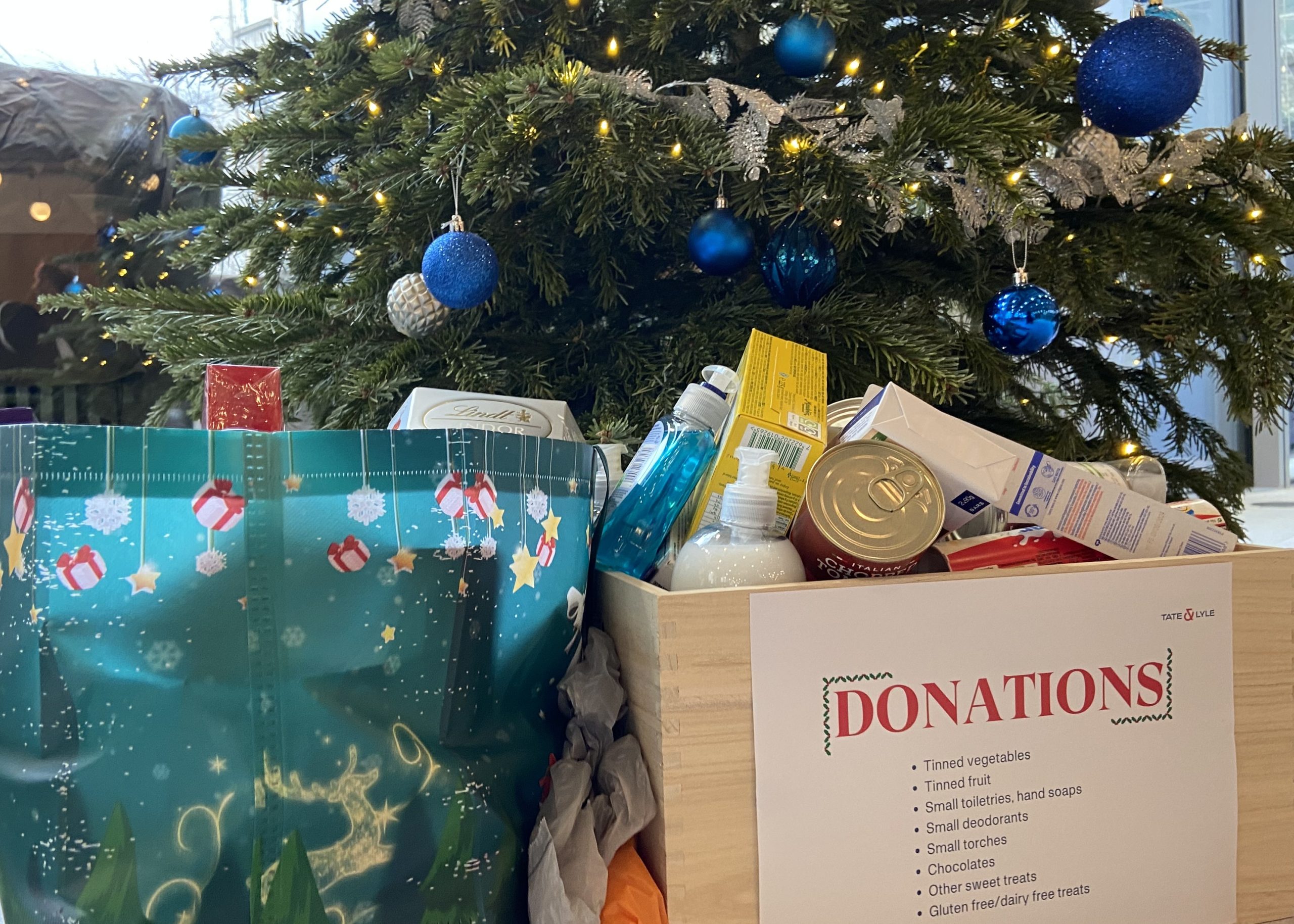 Marble Arch businesses support Festive Donation Drive