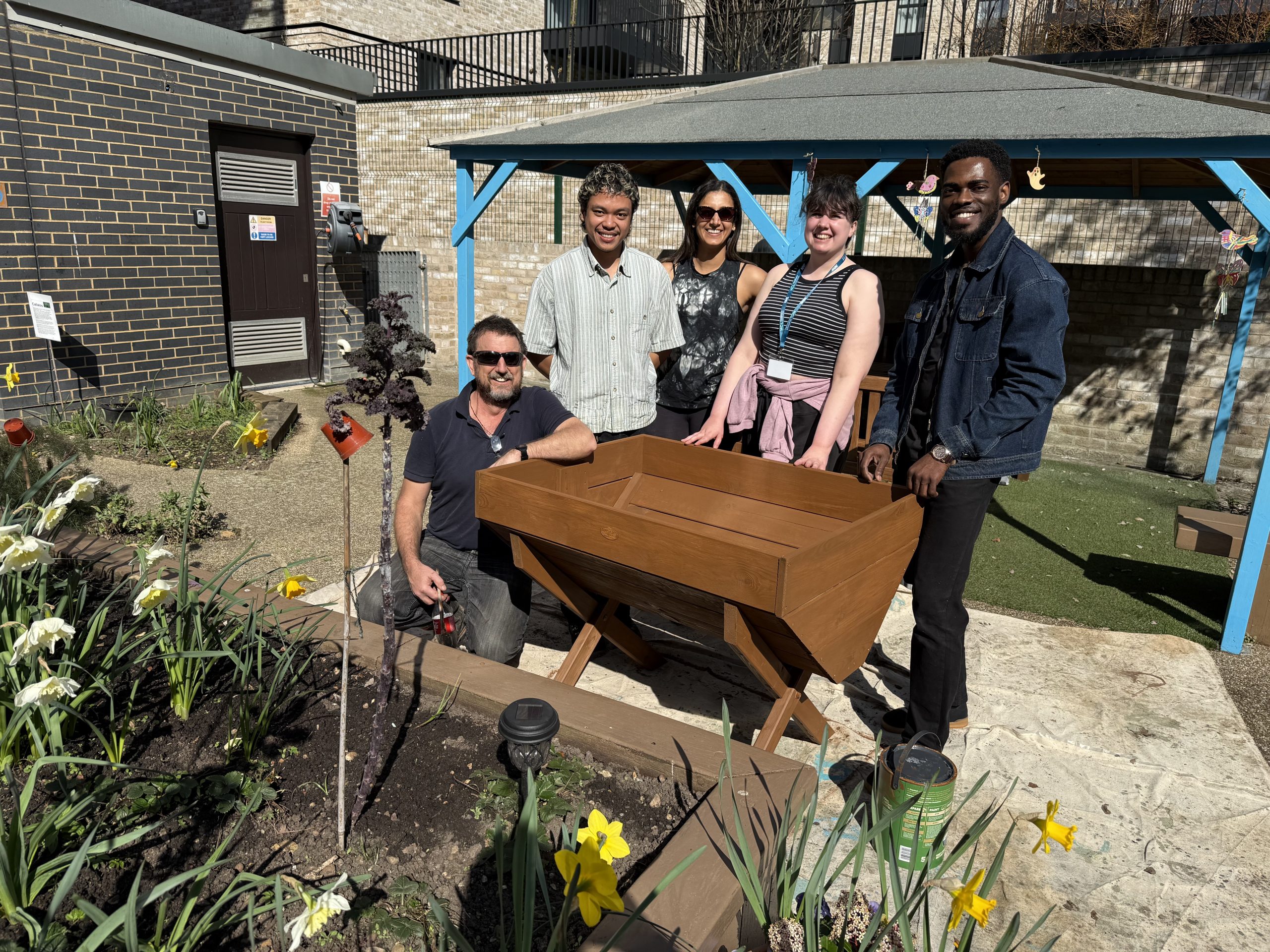 Volunteers Revitalise Community Garden